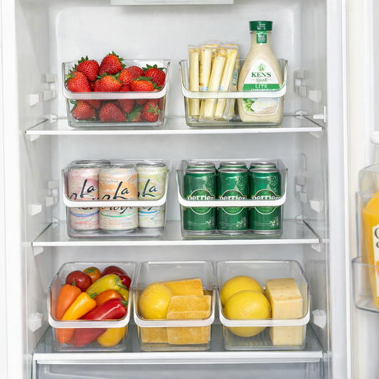 Cavelora®Refrigerator Storage Organizer Box – Adjustable Drawer for Food, Eggs, & Kitchen Essentials