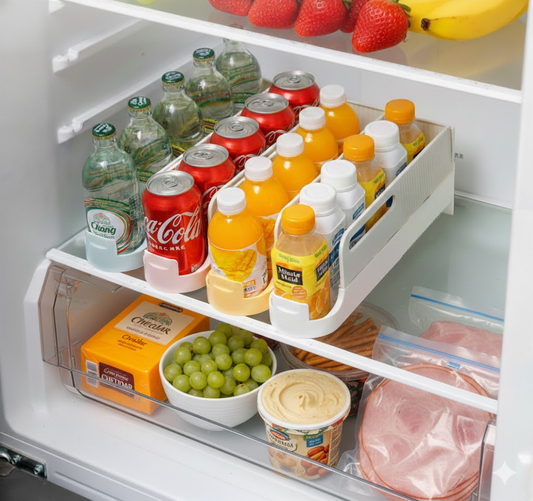 Cavelora®Beverage Organizer – Automatic Refill Can & Bottle Storage Rack for Soda, Beer & Cans