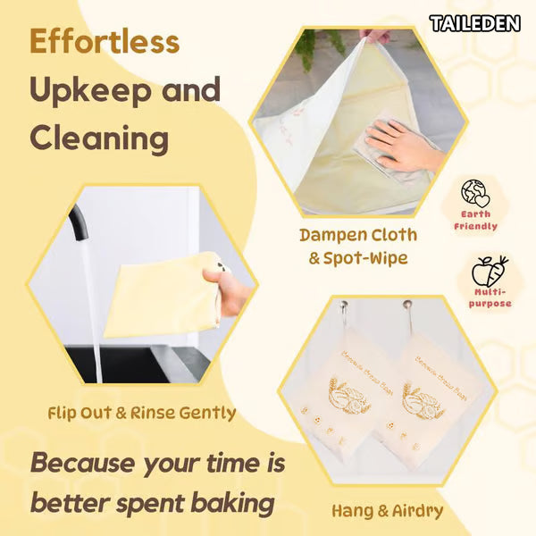🥐Christmas Baking Essential! Beeswax Bread Bags | 50% OFF Holiday Sale