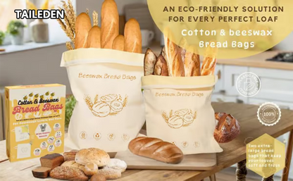 🥐Christmas Baking Essential! Beeswax Bread Bags | 50% OFF Holiday Sale