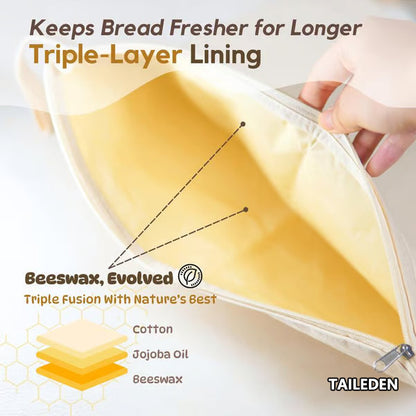 🥐Christmas Baking Essential! Beeswax Bread Bags | 50% OFF Holiday Sale